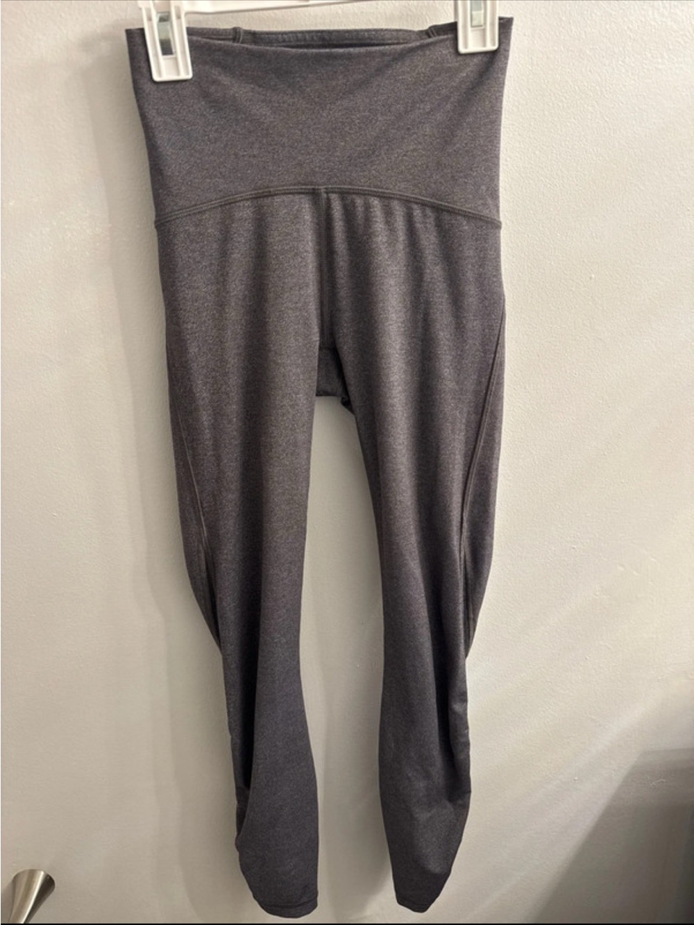 lululemon athletica Charcoal Gray High-Waist Leggings